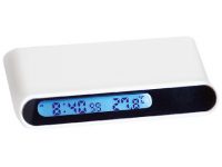 HUB USB con Reloj Digital