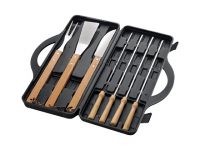 Set BBQ en Maletín Plástico